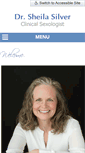 Mobile Screenshot of drsheilasilver.com